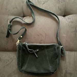 ✨Black suede bag